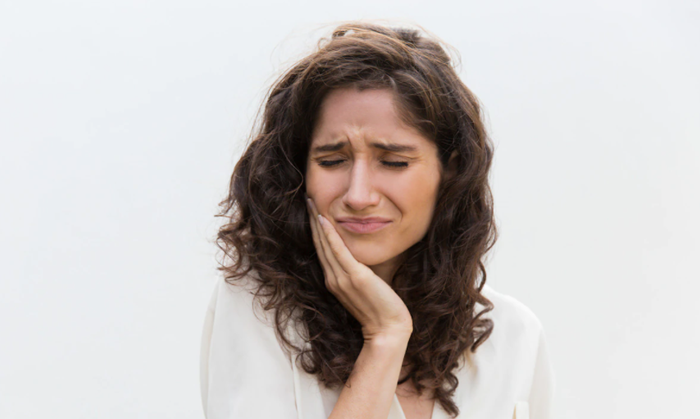 When does the root disappear with tooth decay?