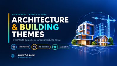 Los 9 mejores temas de WordPress para arquitectura y construcción en 2026