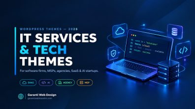 Los 20 mejores temas de WordPress para servicios de TI y tecnología en 2026