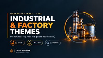 7 Mejores Temas WordPress Industriales y de Fábricas para 2026