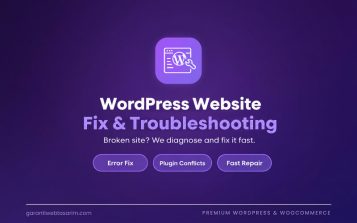 WordPress Website Fix & Troubleshooting Service | Fast Repair